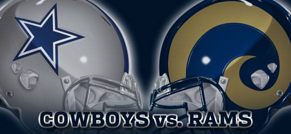 Dallas Cowboys vs. Los Angeles Rams at AT&T Stadium