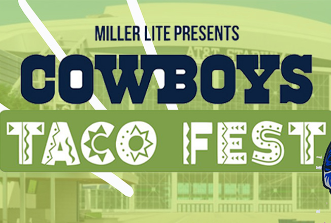 Cowboys Taco Fest at AT&T Stadium