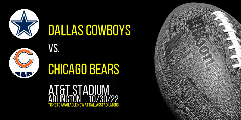Dallas Cowboys vs. Chicago Bears at AT&T Stadium