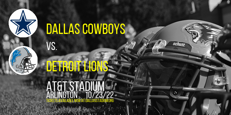 Dallas Cowboys vs. Detroit Lions at AT&T Stadium