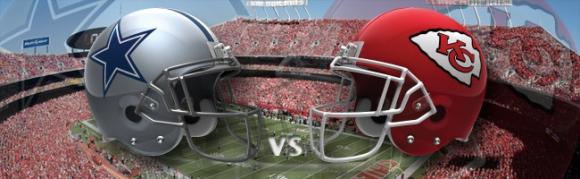 Dallas Cowboys vs. Kansas City Chiefs at AT&T Stadium