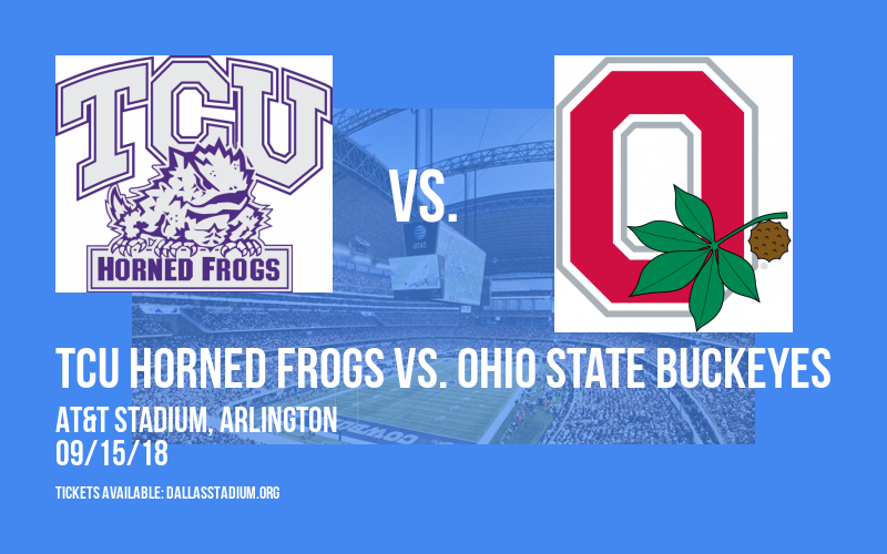 TCU Horned Frogs vs. Ohio State Buckeyes at AT&T Stadium tickets TCU Horned Frogs vs. Ohio State Buckeyes at AT&T Stadium