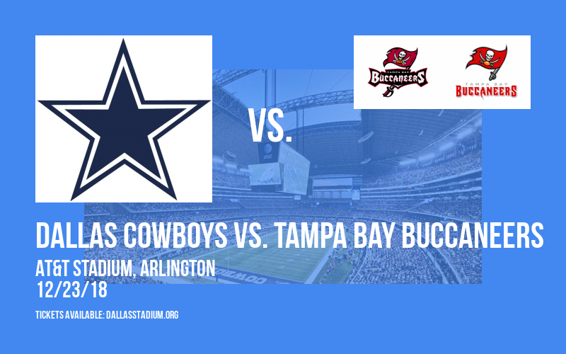 Dallas Cowboys vs. Tampa Bay Buccaneers at AT&T Stadium tickets Dallas Cowboys vs. Tampa Bay Buccaneers at AT&T Stadium