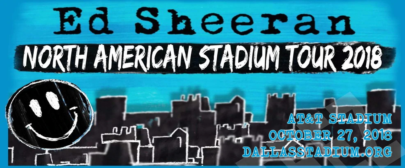 Ed Sheeran at AT&T Stadium