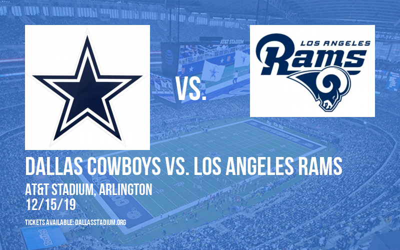 Dallas Cowboys vs. Los Angeles Rams at AT&T Stadium