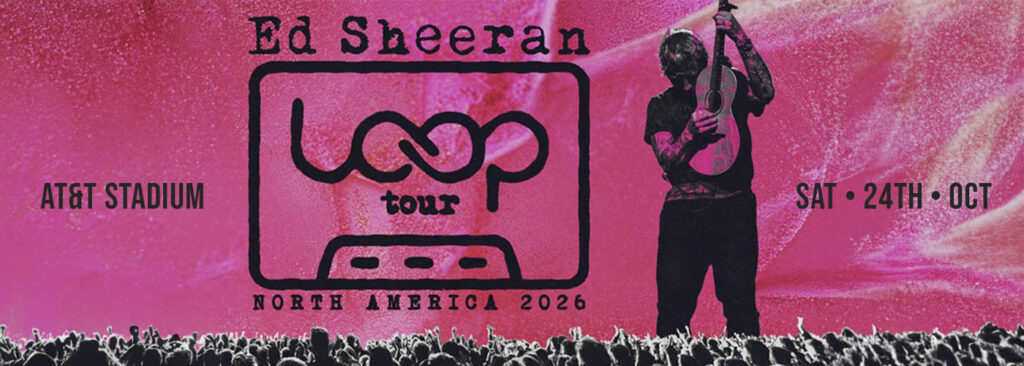 Ed Sheeran at AT&T Stadium
