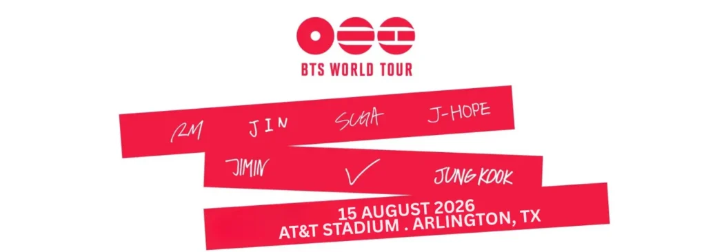 BTS at AT&T Stadium
